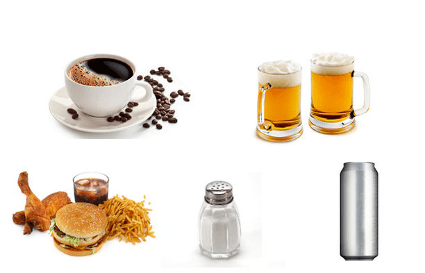 Produtos nocivos para a potencia